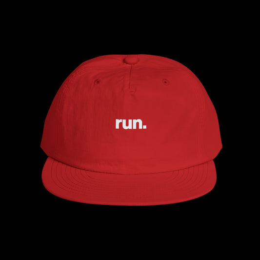 run. Cap