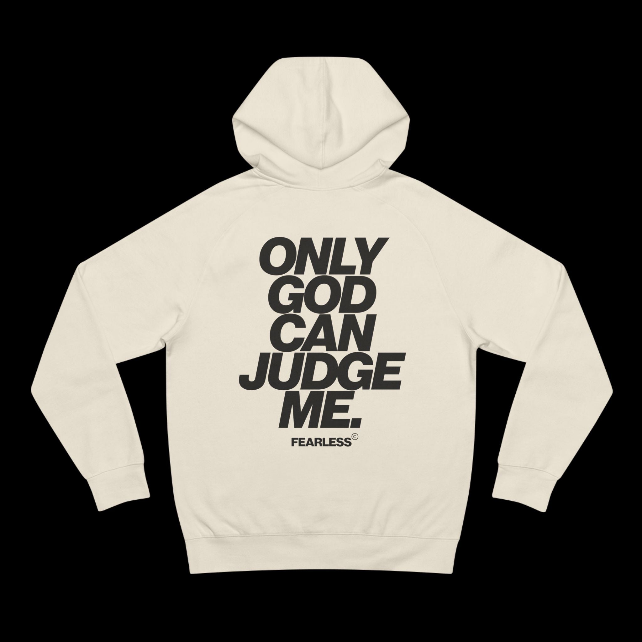ONLY GOD CAN JUDGE ME HOODIE – FEARLESS ATHLETE SPORTS TRAINING